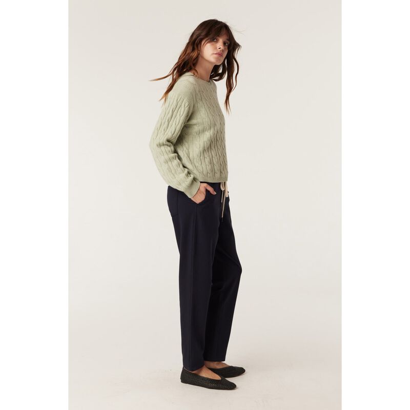 Cable Cashwool Cable Crew Jumper image number 7